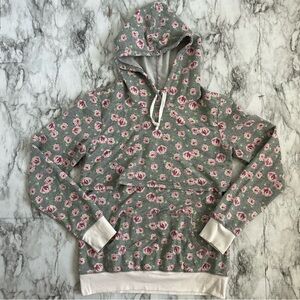 Latched Mama | women’s size large Lightweight Nursing hoodie floral print